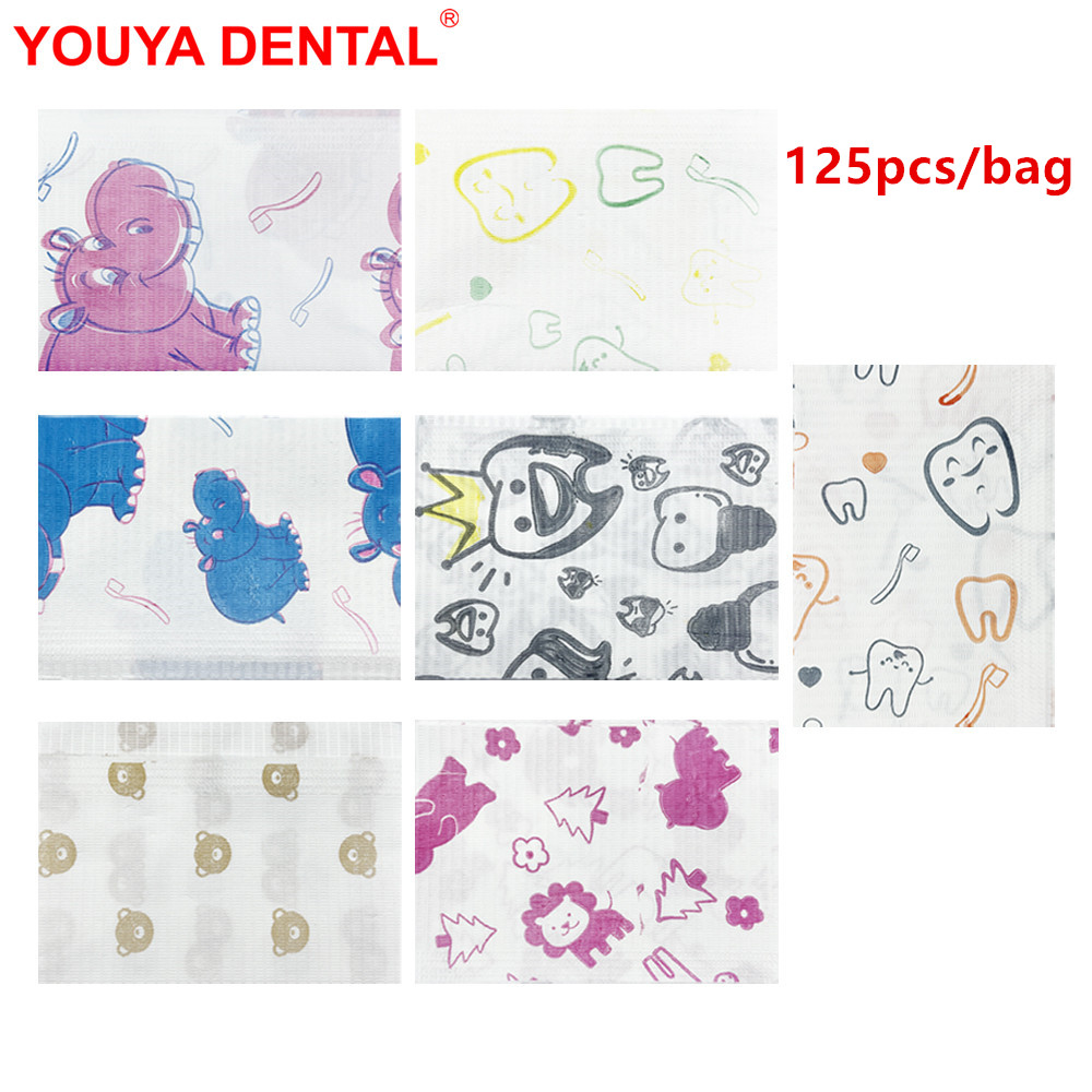Desk Setup Clean - Bavoirs dentaires imperméables pour enfants, serviette