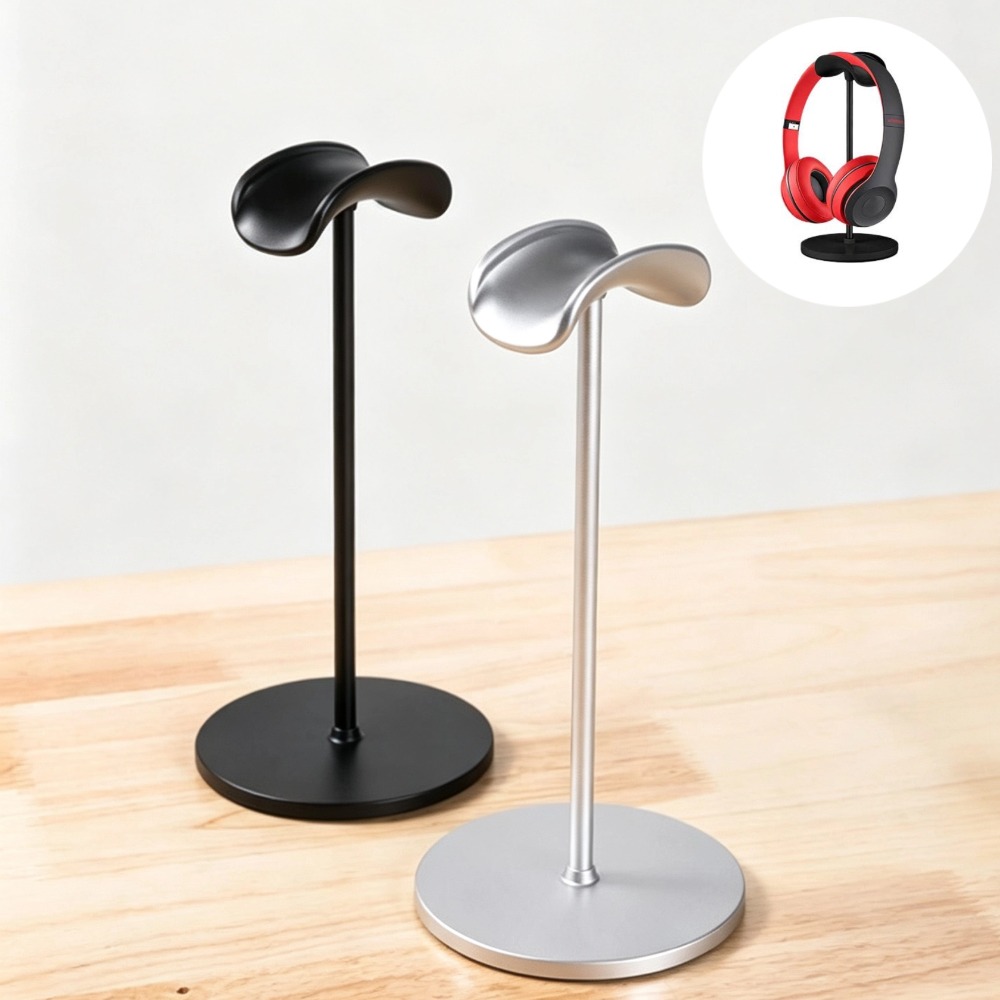 Headphone Hook Under - Support de casque de bureau incurvé