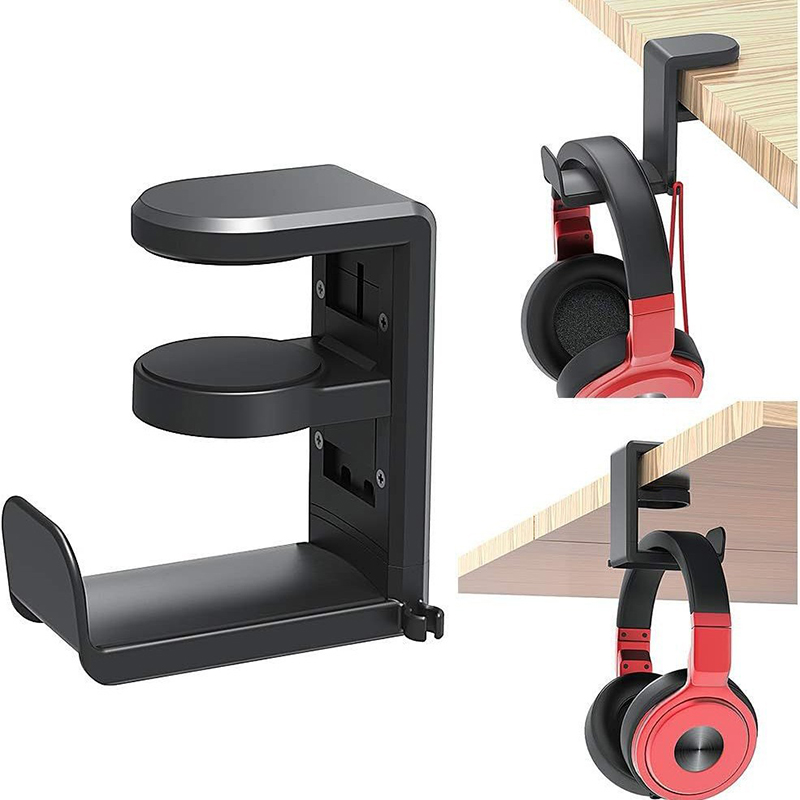 Headphone Hook Under - Support de casque pour jeux PC,