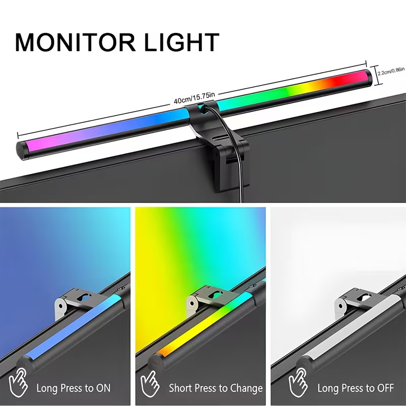 Barre lumineuse LED pour monit - Desk Setup Computer avis et prix