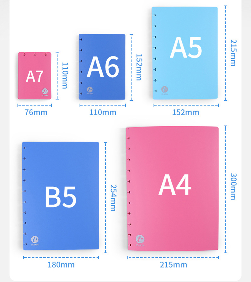 Couvercle de trou en forme de  - Ring Binder Box avis et prix