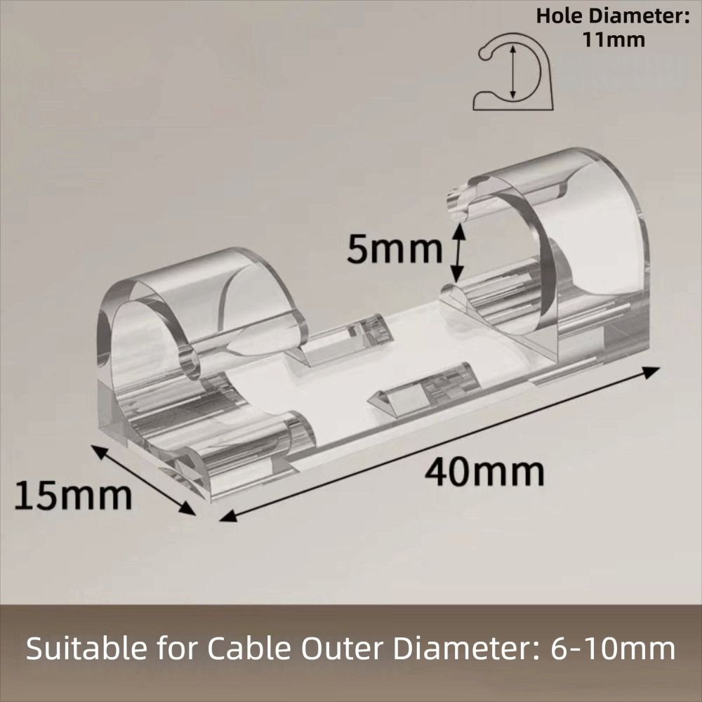 20 pièces de clips de câble de - Desk Setup Simple avis et prix