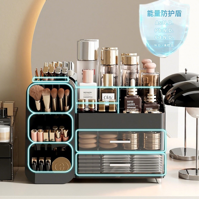 Boîte de rangement pour cosmét - Desk Setup Productivity avis et prix