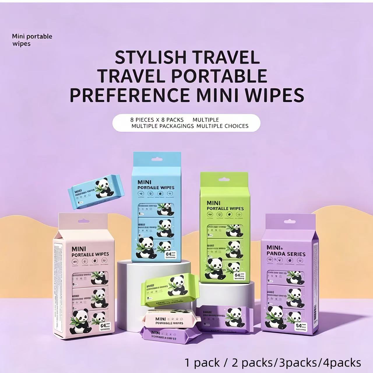 Mini lingettes humides portabl - Desk Setup Clean avis et prix