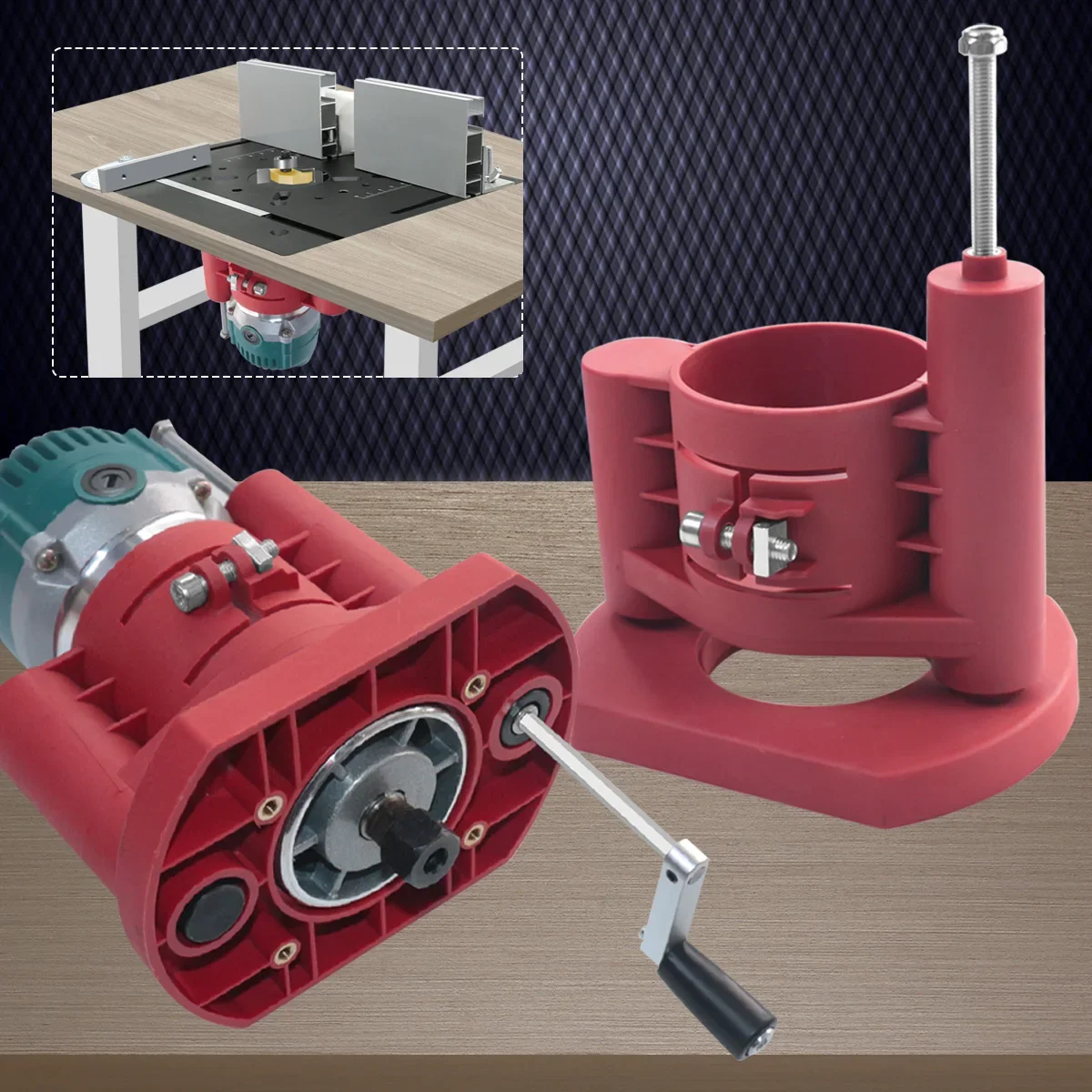 Ascenseur de routeur de précis - Desk Setup Pegboard avis et prix