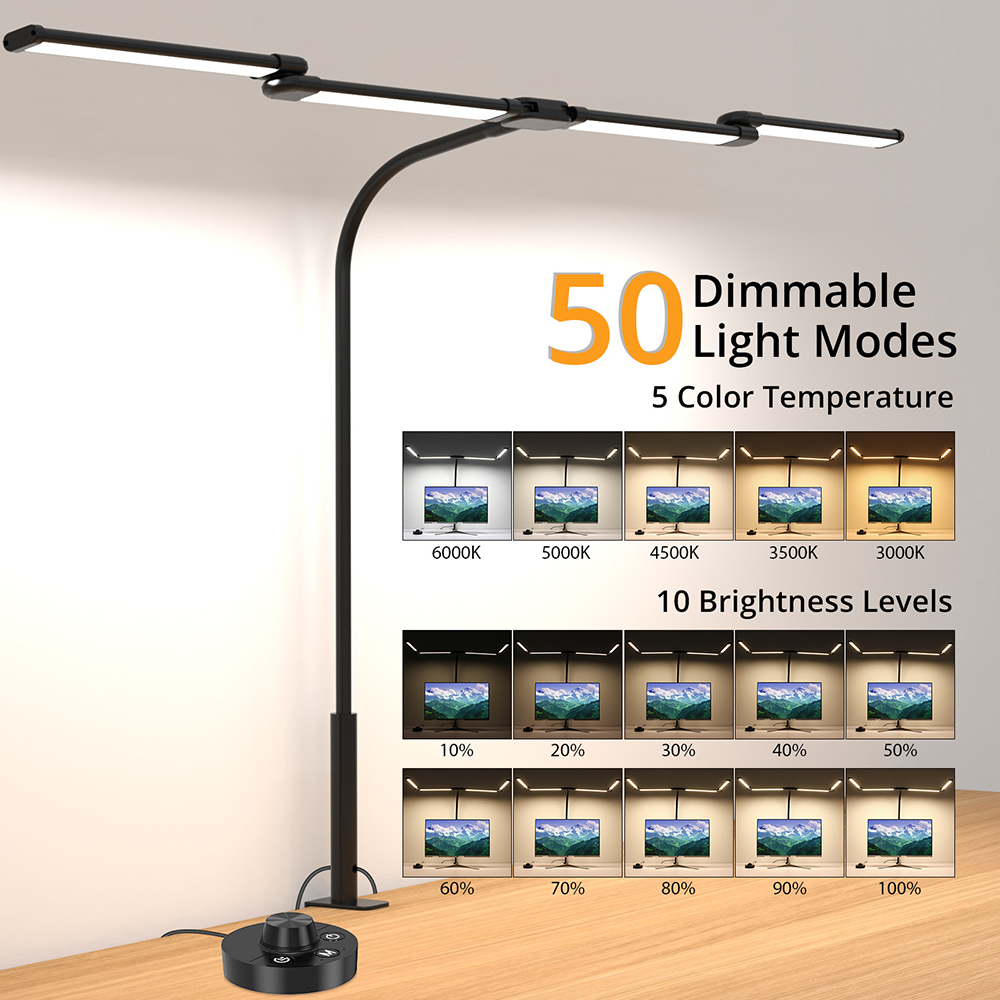 Lampe de bureau Led avec pince - Desk Setup Computer avis et prix