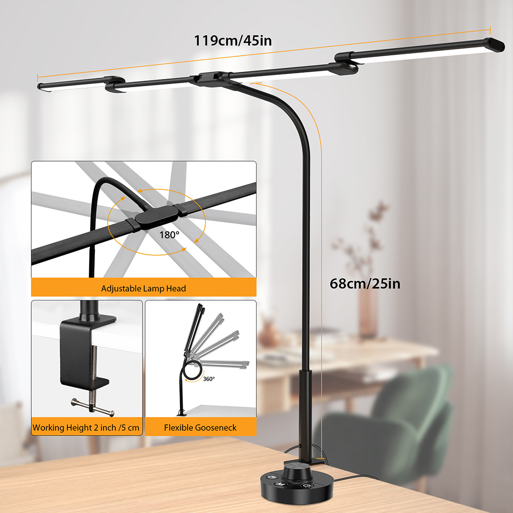Lampe de bureau Led avec pince - Desk Setup Computer avis et prix
