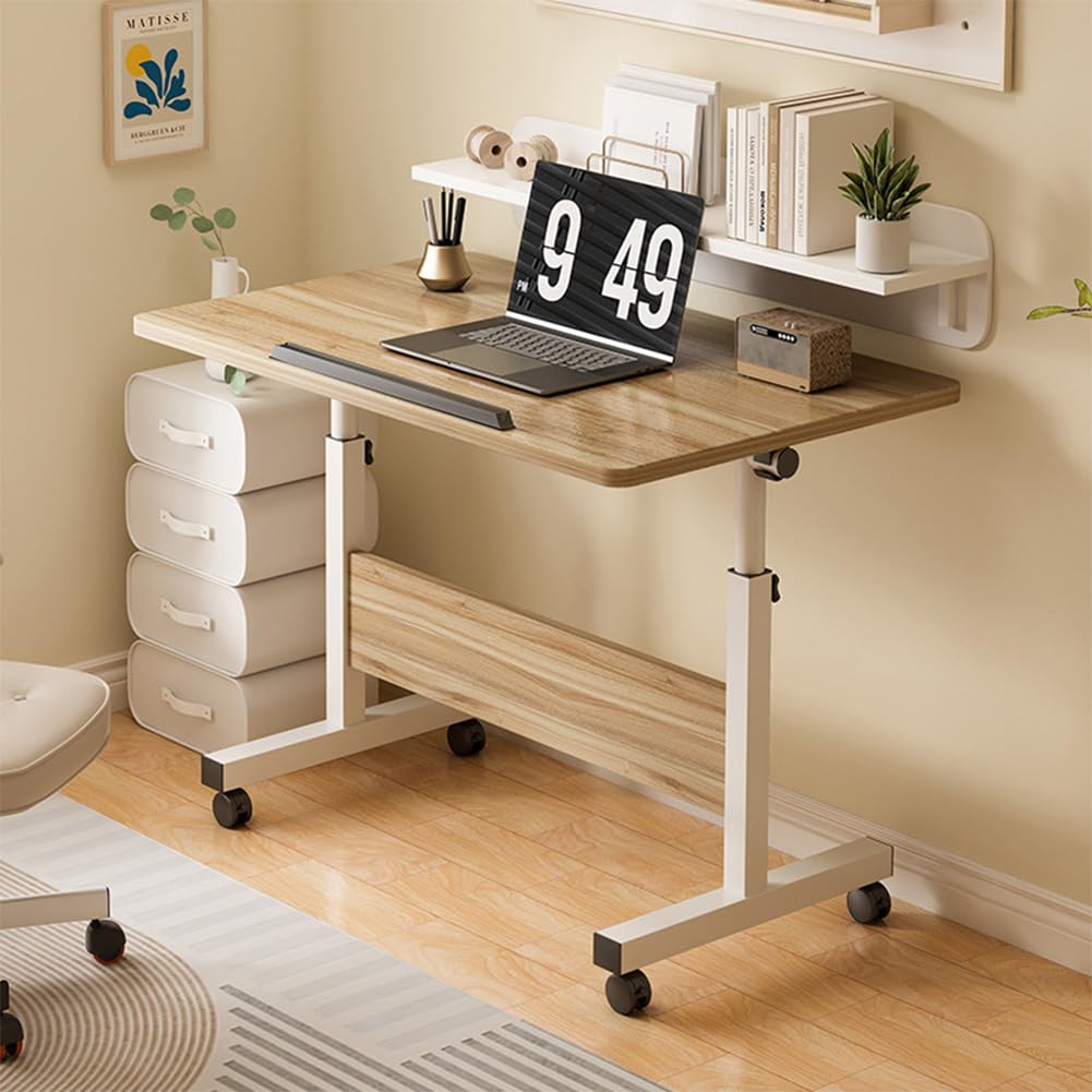 Bureau sur pied à hauteur régl - Desk Setup Oak avis et prix