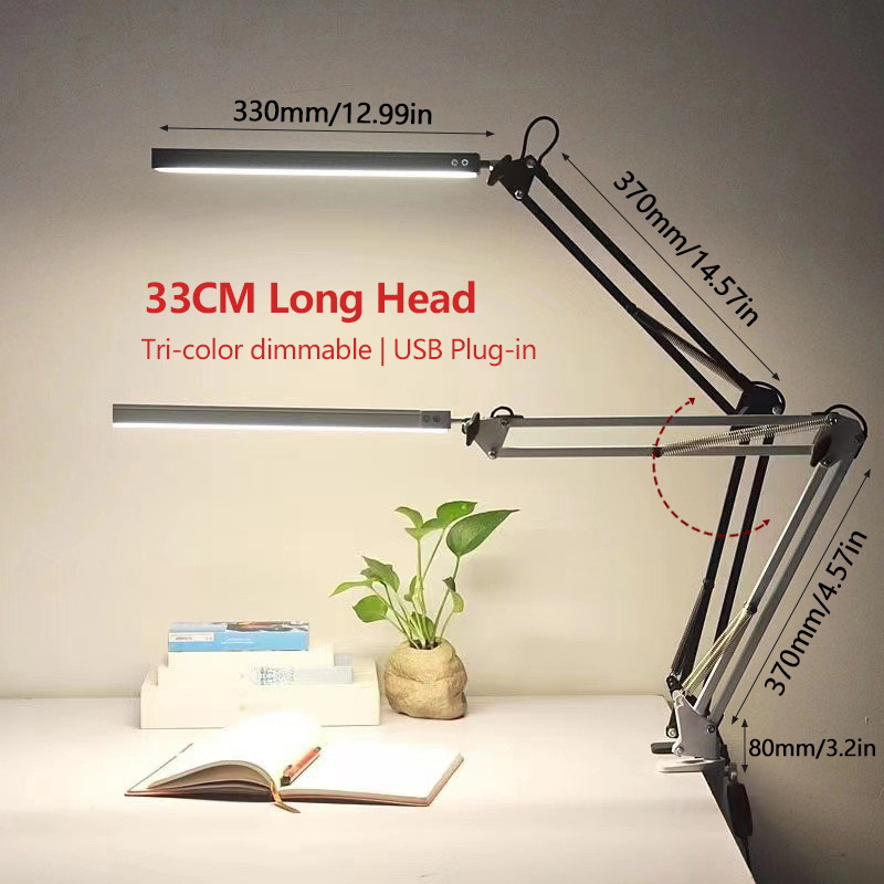 33CM LED lampe de bureau régla - Desk Setup Computer avis et prix