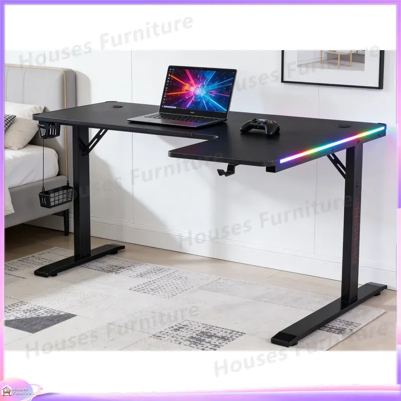 Grand bureau de jeu de 160 cm  - Desk Setup For Gaming avis et prix