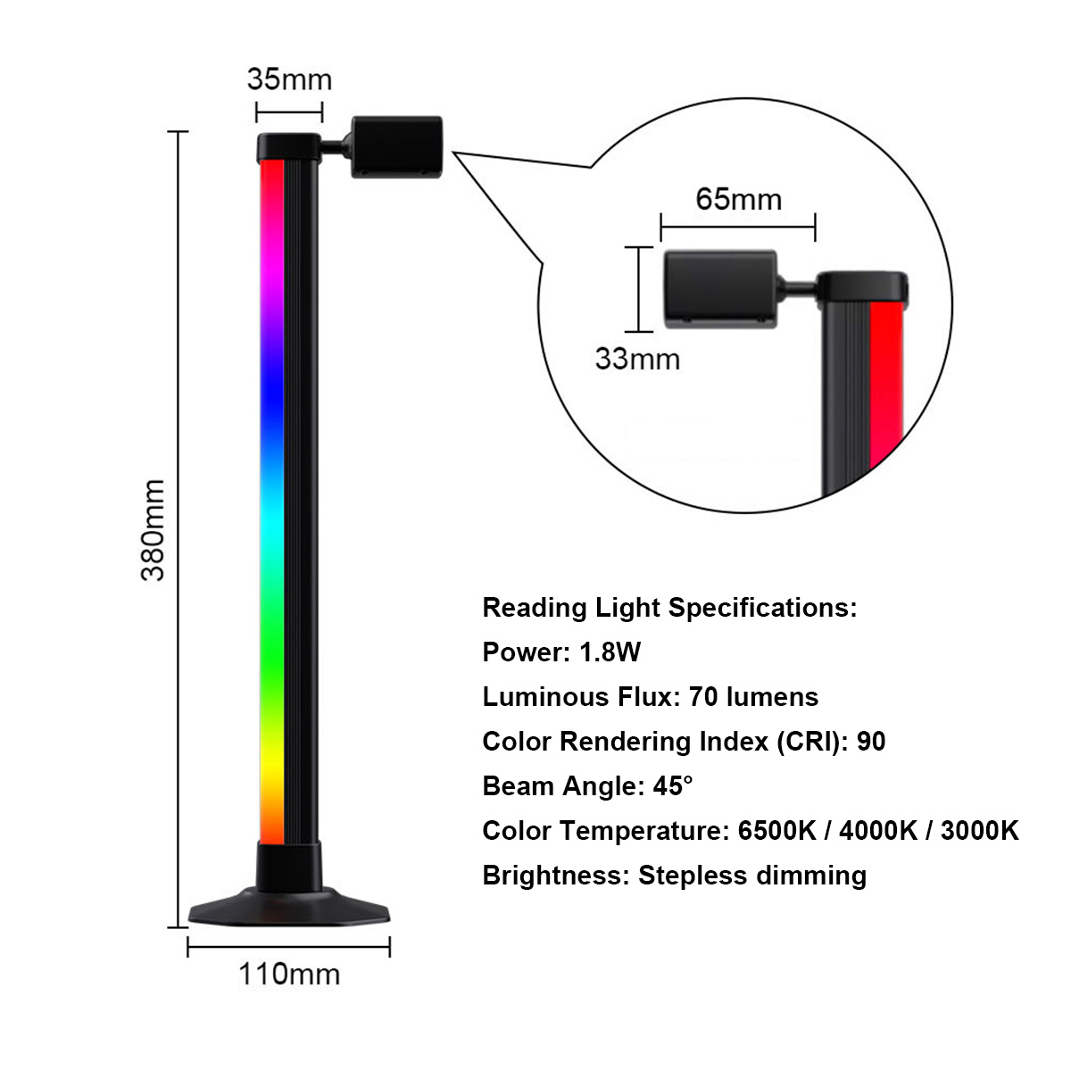 Barre lumineuse intelligente L - Desk Setup For Gaming avis et prix