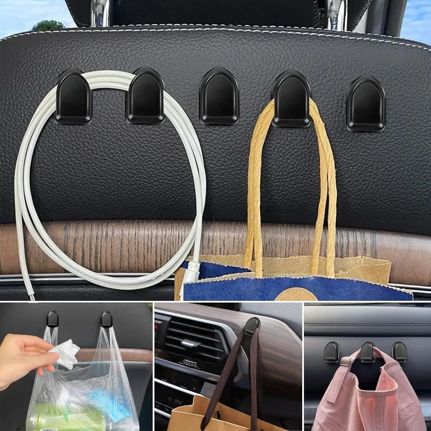 Mini crochets de voiture, supp - Headphone Hook Under avis et prix