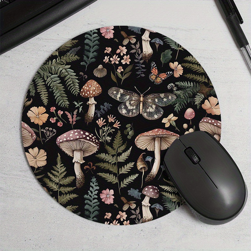 Tapis de souris rond en caoutc - Desk Setup Pegboard avis et prix